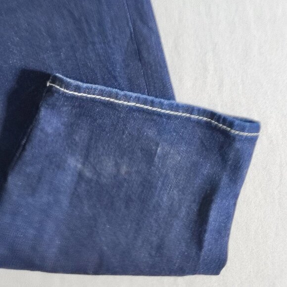 True Religion jeans men's size 42 (44) Indigo blue colour Geno Relaxed Slim - Picture 12 of 15